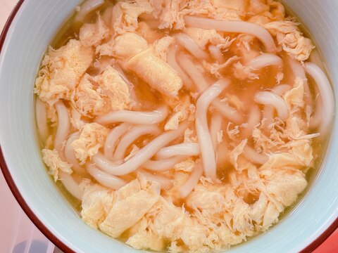 寒くなってきたね〜˙꒳˙: たまごあんかけうどん